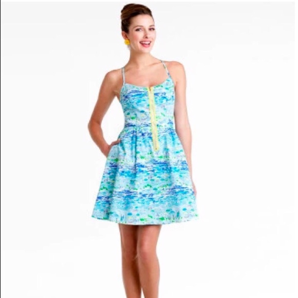 EUC Lilly Pulitzer High Tide Toile sundress